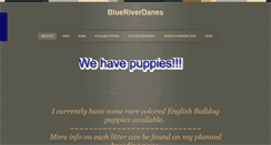 Desktop Screenshot of blueriverdanes.com